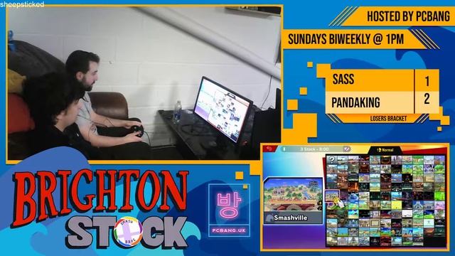 Brighton stock XII Losers Finals | Sass vs PandaKing смотреть онлайн