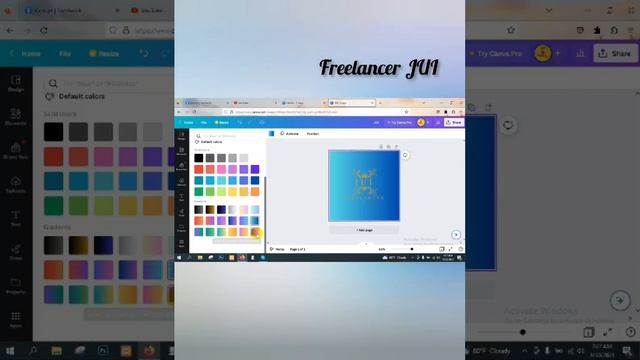 HOW TO USE CANVA FOR LOGO DESIGN || CANVA || LOGO || Logo Design || Bangla Tutorial. смотреть онлайн