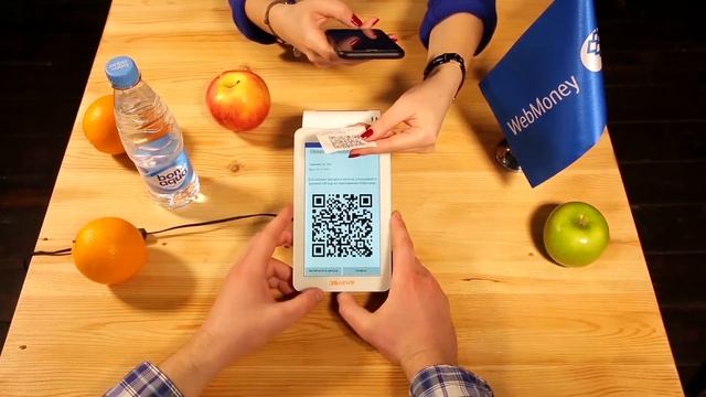 Оплата WebMoney на онлайн-кассе Эвотор смотреть онлайн
