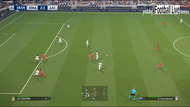 PES 2018 | Real Madrid vs Liverpool FC | Final UEFA Champions League | Gameplay PC смотреть онлайн