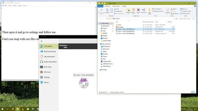 Splitting CUE files to FLAC in Windows 10 смотреть онлайн