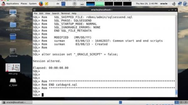 Oracle Database Upgrade - Fallback Strategies - Downgrade