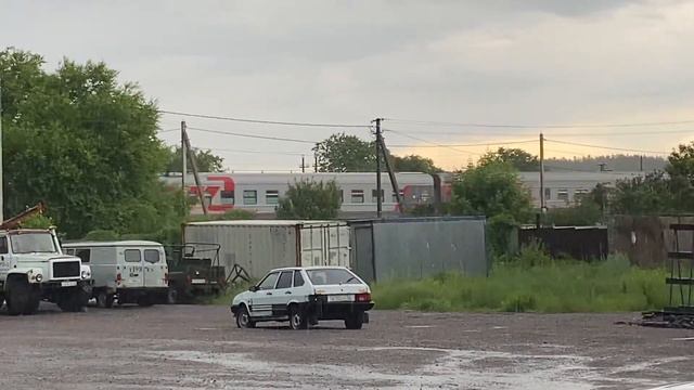 Тепловоз ТЭП70БС Поезд 109С/110С Анапа — Москва смотреть онлайн