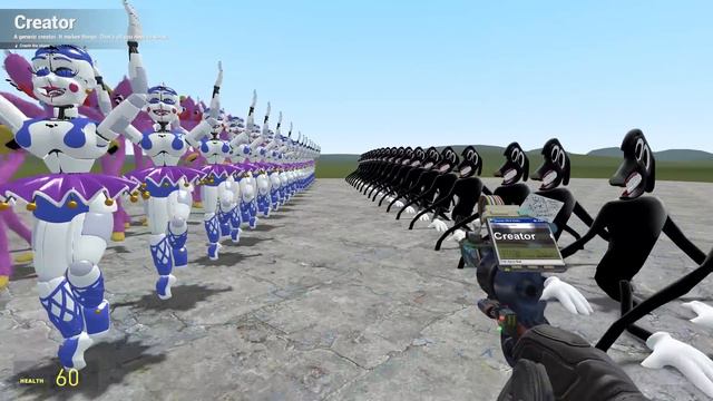 I BECAME ALL BUFFED ROBLOX RAINBOW FRIENDS BODYBUILDERS In Garry's Mod! смотреть онлайн