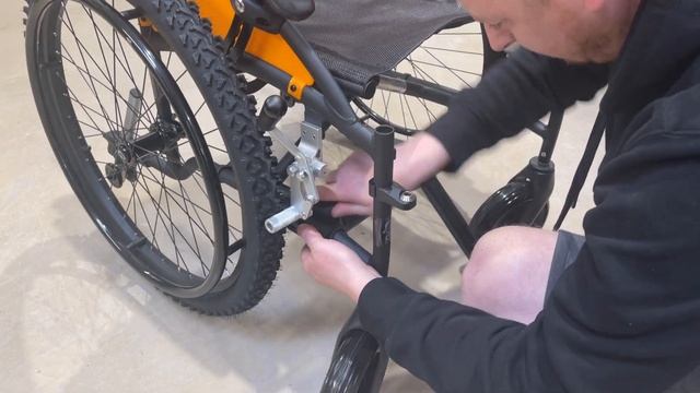 FreeWheel fitted to G Explorer Wheelchair смотреть онлайн