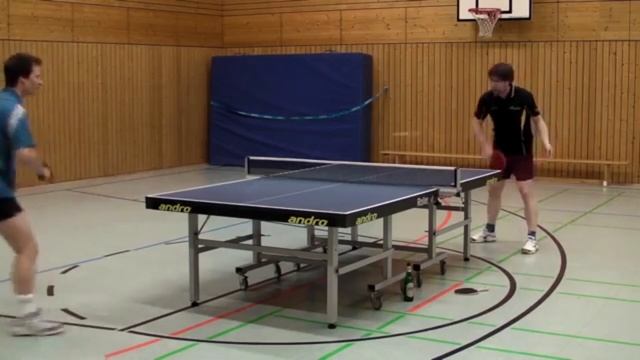 Table tennis training with Spinlord Dornenglanz OX long pimples, wood butterfly Joo Sae Hyuk смотреть онлайн