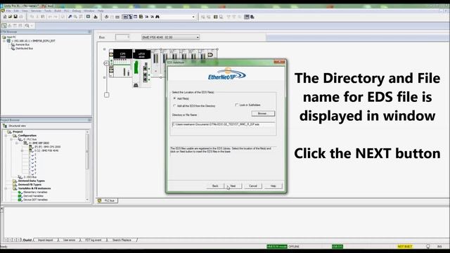 Adding Ethernet-IP EDS file to DTM Library in Unity Pro | Schneider Electric Support смотреть онлайн