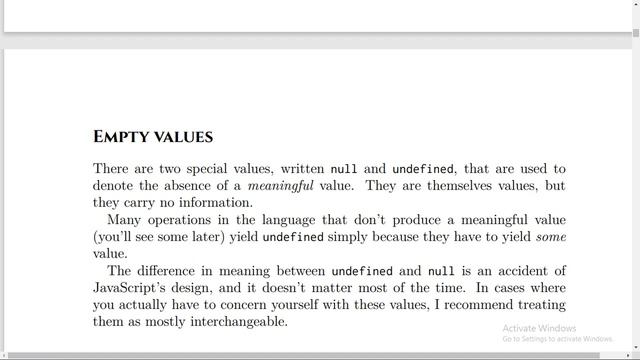 Empty Value In JavaScript смотреть онлайн