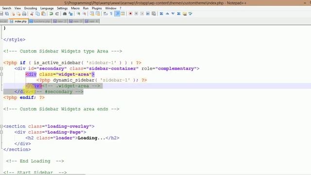 Wordpress Theme Development tutorial from scratch (Part 12) Display Dynamic Sidebar to Wordpress смотреть онлайн