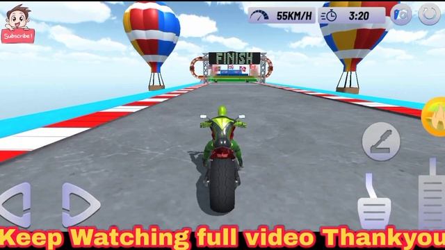 Super Hero Bike Stunt GT Racing - Mega Ramp Games - Android GamePlay - Bike wala game - Bike Racing смотреть онлайн