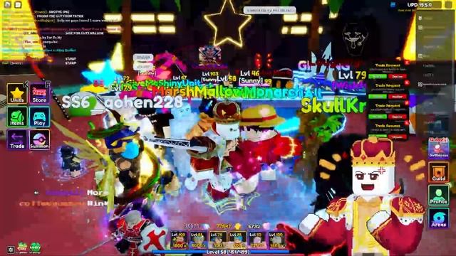 LUCKY STREAK in the NEW SUMMER Update in Anime Adventures! (Roblox) смотреть онлайн