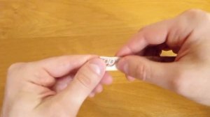 манигами, кольцо из купюры своими руками за пару минут(оригами из денег) кольцо из бумаги