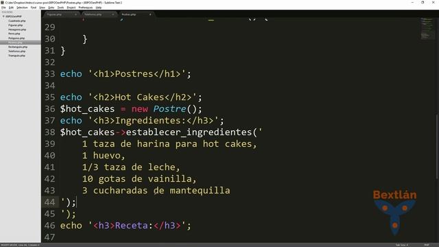 Curso POO con PHP: 9. Interfaces y Herencia Múltiple en PHP - #jonmircha смотреть онлайн