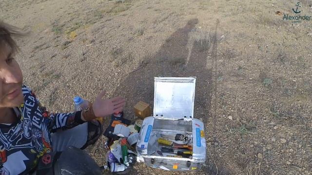 ПУТЕШЕСТВИЕ НА МОТОКРОССОВОМ БАЙКЕ. ЧТО ВЗЯТЬ С СОБОЙ В ДОРОГУ. смотреть онлайн