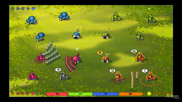 Mushroom Wars PlayStation 3 Gameplay - Big War смотреть онлайн