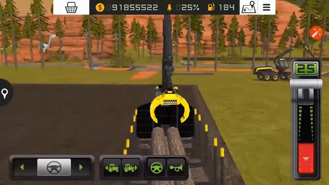 Как срезать и завести деревья в FS 18 смотреть онлайн