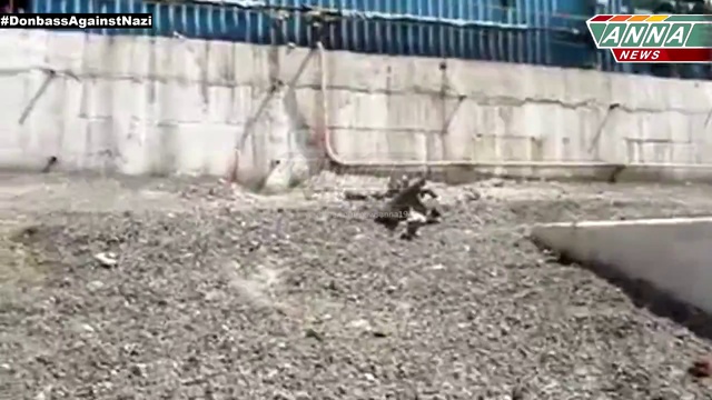 ДНР. Горловка. Обстрел химкомбината 