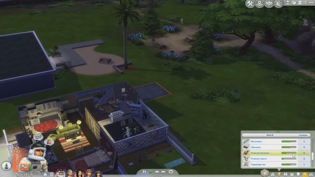 The Sims 4 : Семейка Крудс / Навык ракетостроения !!! смотреть онлайн