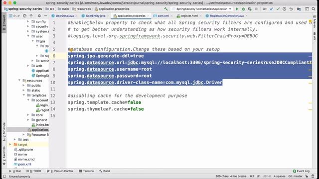 User registration using spring security and spring boot смотреть онлайн