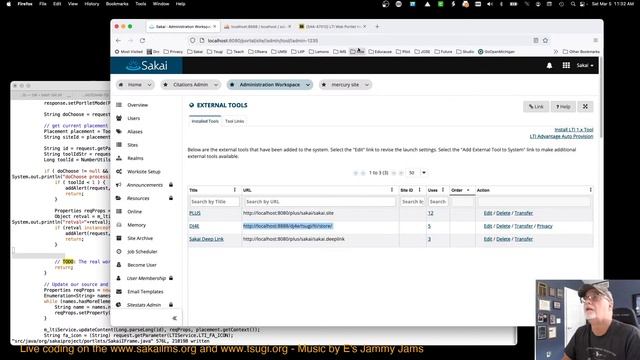 Working on LTI Left Nav Tool https://sakaiproject.atlassian.net/browse/SAK-47013 смотреть онлайн