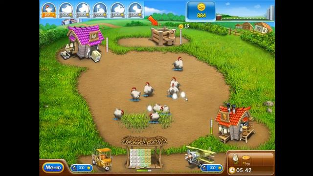 прохождение игры Веселая Ферма 2 (№6) смотреть онлайн