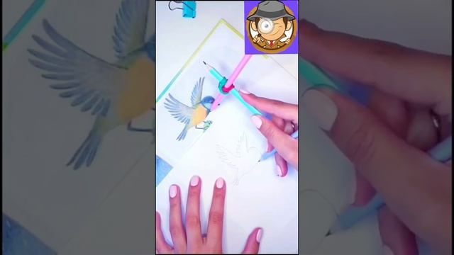 лайфхаки//как можно срисовывать картинку смотреть онлайн