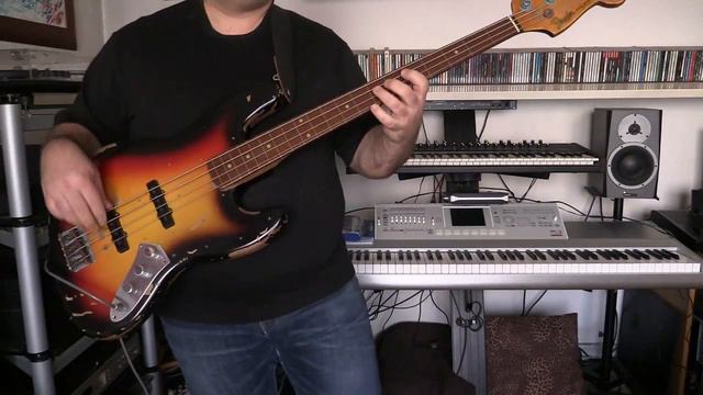 Bass Cover - Pino Daniele - Bona Jurnata - with Fender Jaco Pastorius Relic Jazz Bass смотреть онлайн