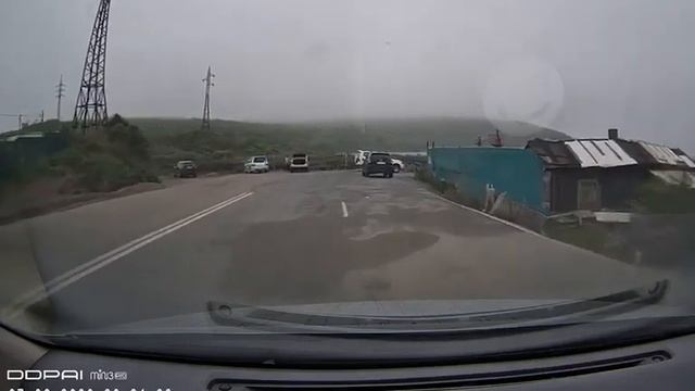 Владивосток. о.Русский. Утопление автомобиля. Утилизация. смотреть онлайн