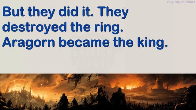 LEARN ENGLISH THROUGH STORY LEVEL 1 (The Lord Of The Rings)  Learn English With Movies.