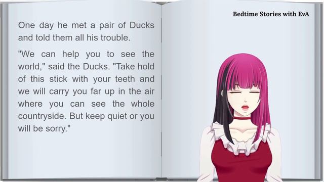 Bedtime Stories with EvA | Aesop's Fable : The Tortoise and the Ducks смотреть онлайн