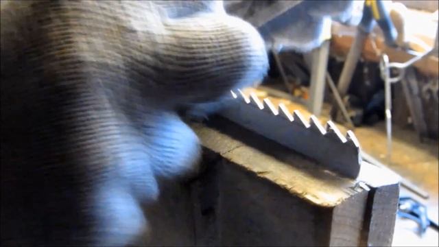 Самодельная японская пила (продольная), переделка смотреть онлайн