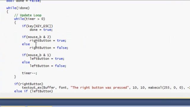 C++ AllegroHD Made Easy Tutorial 20 - Mouse Routines [Part 2] смотреть онлайн