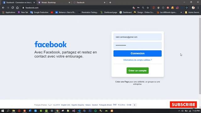 New Facebook Look -Login Page - Bootstrap - css- Easy смотреть онлайн