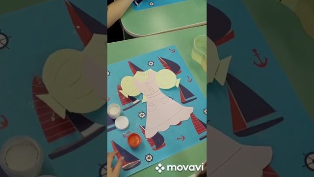 Рисование мл.гр. "Сарафан для куклы Марины" смотреть онлайн