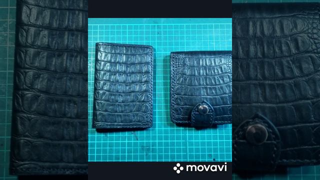 Мужской кошелек из натуральной кожи смотреть онлайн