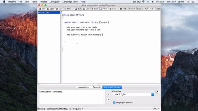 07 Basics_Of_Java | HOMEWORK смотреть онлайн
