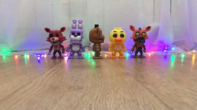 ИГРУШКИ ФНАФ 5 НОЧЕЙ С ФРЕДДИ! ЧИКА, БОННИ, ФОКСИ, ФРЕДДИ, КОШМАРНЫЙ ФОКСИ смотреть онлайн