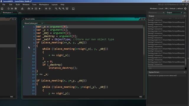 Game Maker Studio 2 Action-RPG: Knockback Enemies! | BlaizeArtz смотреть онлайн