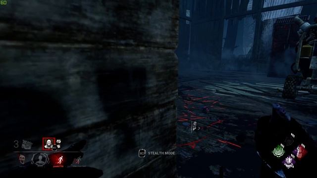 Dead by Daylight - Ghost Face game, Temple of Purgation map смотреть онлайн
