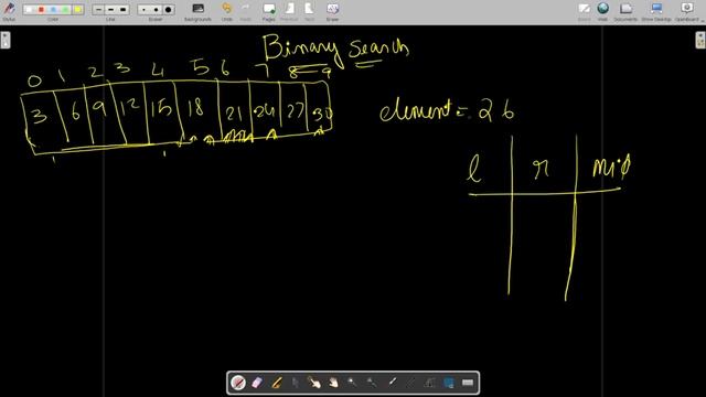 Binary Search Algorithm In Java | Full Code With Explanation| Data Structures And Algorithms in Jav смотреть онлайн