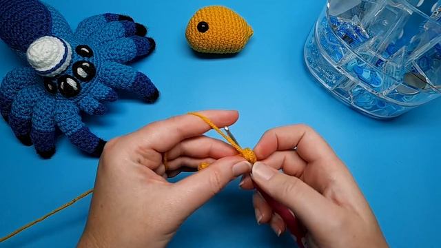 How to Crochet a Goldfish | Step by Step Tutorial смотреть онлайн