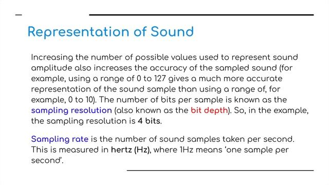 IGCSE Computer Science 2023-25 - (1) Data Representation - 1.2(a) Text, Sound and Images смотреть онлайн