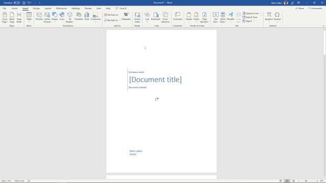 How to Make a Cover Page in Word смотреть онлайн