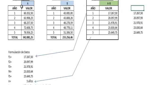 COMO CALCULAR EL VAN Y TIR EN EXCEL смотреть онлайн