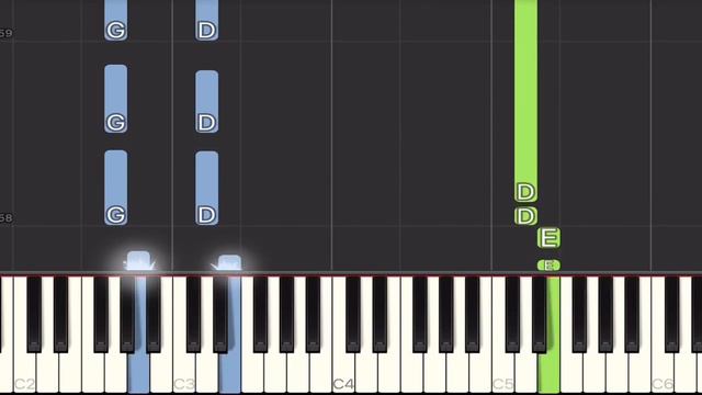 Bryan Adams - Heaven Piano Tutorial | Medium смотреть онлайн