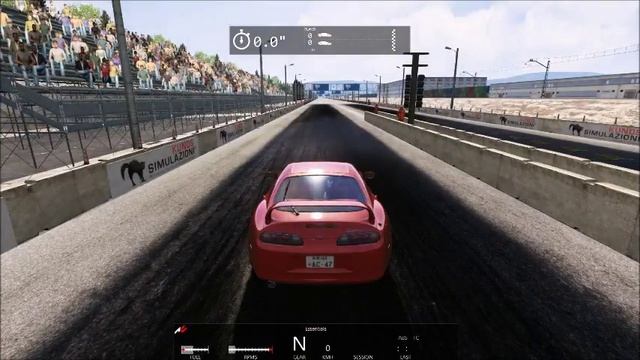 Assetto Corsa Drag Racing | Ferrari F40, Toyota Supra, Honda NSX, Civic смотреть онлайн
