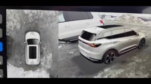 Chery Tiggo 7 Pro Качество камер кругового обзора