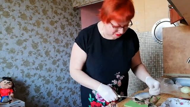 Как я готовлю картошку по деревенски/ О которой в деревне не знают и конечно селедочка! смотреть онлайн