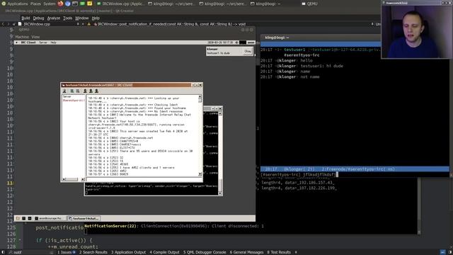 OS hacking: IRC client notifications смотреть онлайн