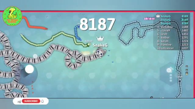 WOW ! SUDDENLY GRAVINA SNAKE SPAWNED MIDDLE OF FREEZER SNAKE 🐍 Best Impressive Snake io Gameplay 18 смотреть онлайн